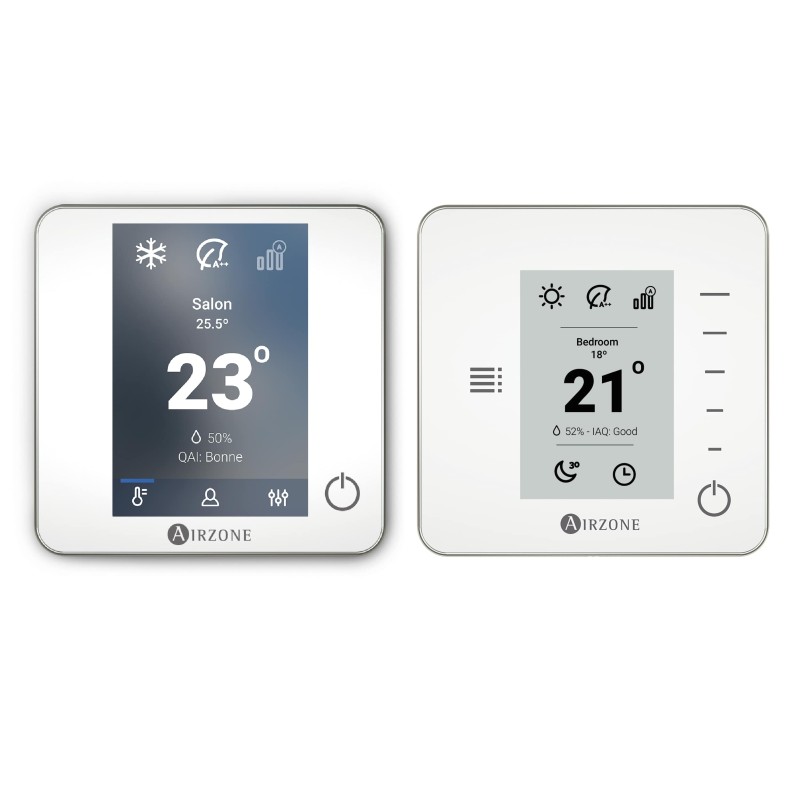 PACK THERMOSTATS BLUEZERO (1) THINK RADIO BLANCS (7)